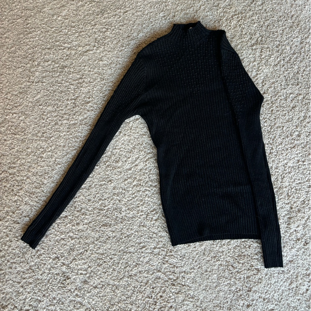 Black sparkly sweater